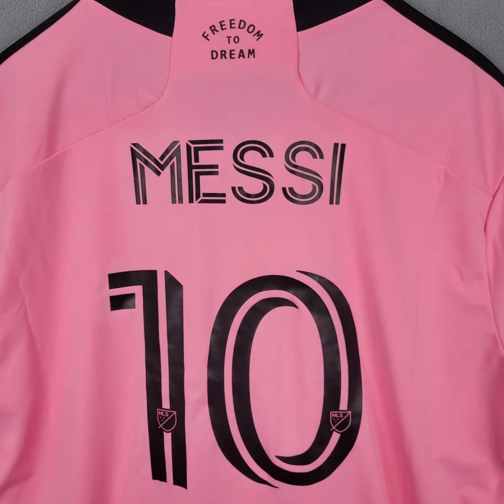 NEW‎ LIONEL MESSI ADIDAS $130 JERSEY 2XL 2024/2025 MIAMI PINK HOME MENS MLS